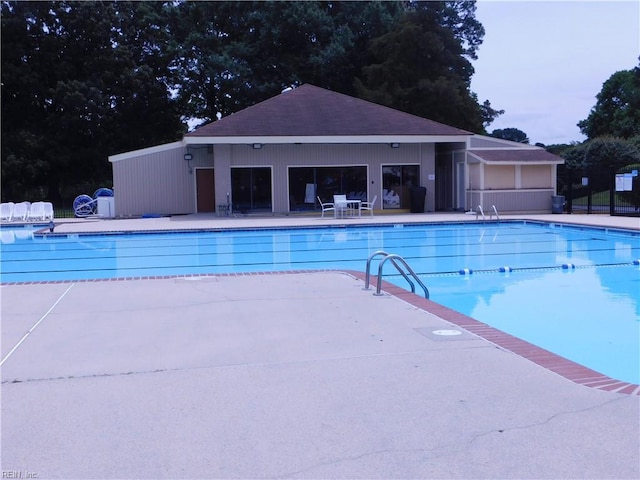 4193 Thistle Cir, Virginia Beach, VA 23462 - community pool featuring a patio