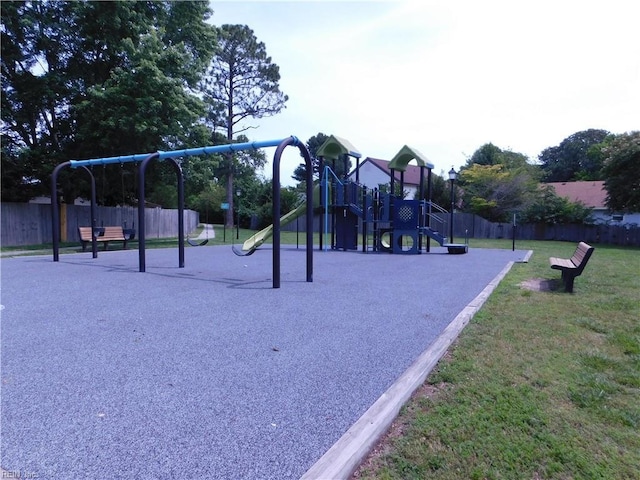 4193 Thistle Cir, Virginia Beach, VA 23462 - view of communal playground