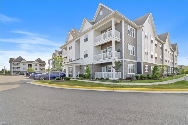 1733 Dromolin St Unit 205, Virginia Beach, VA 23456 - view of property featuring a residential view and uncovered parking