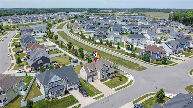 637 Wood Nymph Ln, Chesapeake, VA 23323 - aerial perspective of suburban area