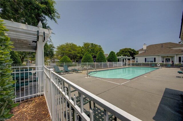 1808 Kensal Green Dr, Virginia Beach, VA 23456 - community pool with a patio