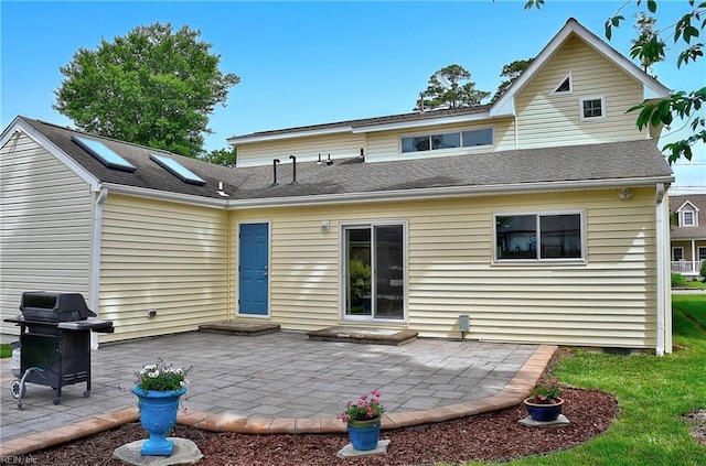 808 High Point Ave, Virginia Beach, VA 23451 - back of property featuring a patio and a shingled roof