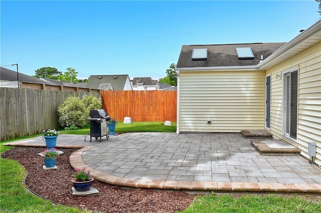 808 High Point Ave, Virginia Beach, VA 23451 - fenced backyard with grilling area and a patio area