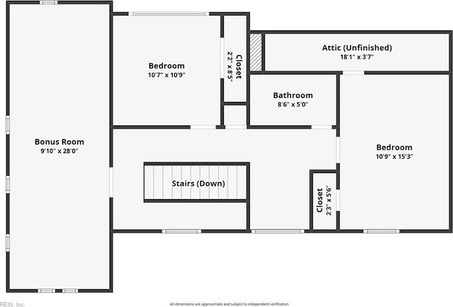 808 High Point Ave, Virginia Beach, VA 23451 - home floor plan