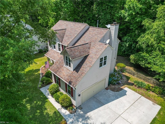 6772 Burbage Lake Cir, Suffolk, VA 23435 - view from above of property