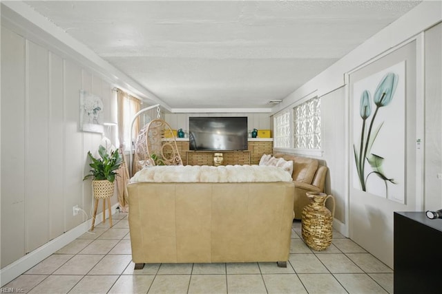 5133 E Princess Anne Rd, Norfolk, VA 23502 - living area with light tile patterned floors and baseboards