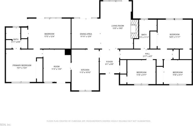 3555 Heutte Dr, Norfolk, VA 23518 - property floor plan
