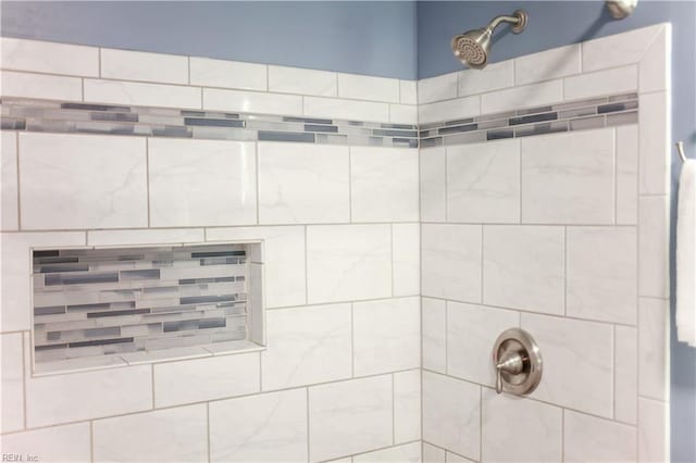 327 Brightwood Ave, Hampton, VA 23661 - bathroom view of a tile shower