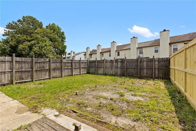 560 Davis St, Virginia Beach, VA 23462 - fenced backyard featuring a residential view