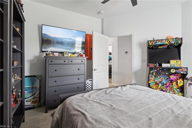 1906 Briton Ln, Chesapeake, VA 23322 - carpeted bedroom featuring ceiling fan