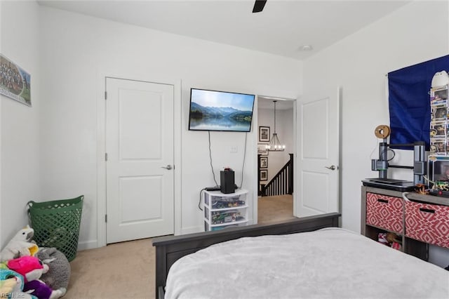 1906 Briton Ln, Chesapeake, VA 23322 - carpeted bedroom with ceiling fan