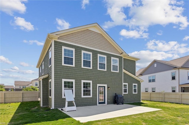1906 Briton Ln, Chesapeake, VA 23322 - rear view of property featuring a patio area