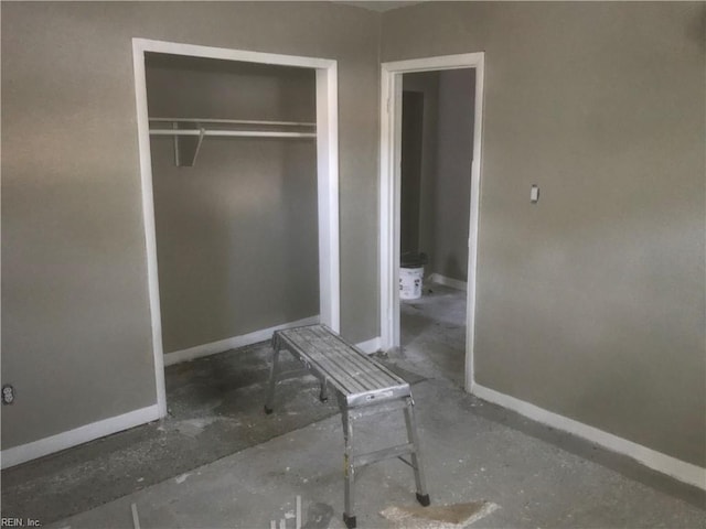 3227 Vimy Ridge Ave, Norfolk, VA 23509 - unfurnished bedroom featuring baseboards and a closet