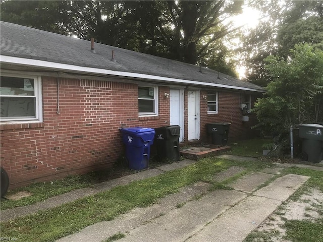 3227 Vimy Ridge Ave, Norfolk, VA 23509 - back of house featuring brick siding