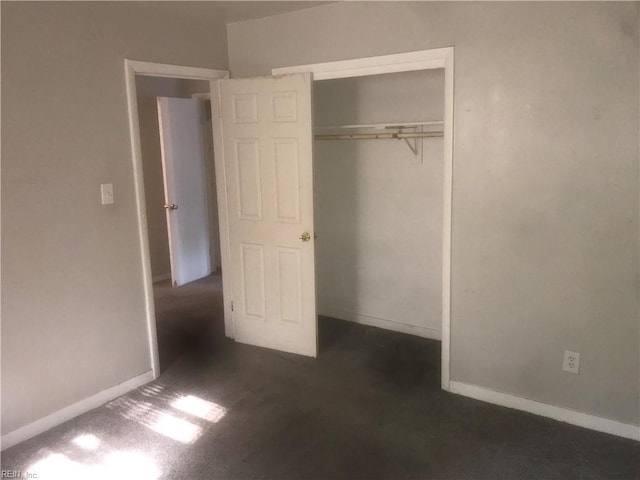3227 Vimy Ridge Ave, Norfolk, VA 23509 - unfurnished bedroom featuring baseboards and a closet