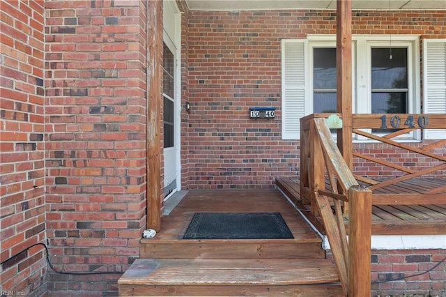 1040 Poquoson Ave, Poquoson, VA 23662 - entrance to property with brick siding