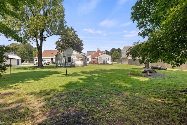 1040 Poquoson Ave, Poquoson, VA 23662 - view of grassy yard with a residential view