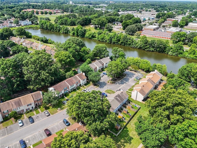 915 Spinnaker Ct, Chesapeake, VA 23320 - bird's eye view of a large body of water and a tree filled landscape