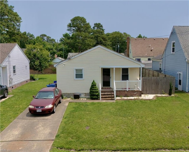 1736 Lockard Ave, Chesapeake, VA 23320 - bungalow featuring covered porch
