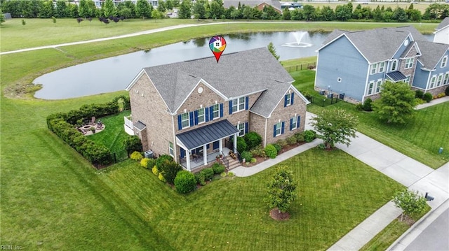 2685 Robert Monette Ln, Virginia Beach, VA 23456 - view from above of property featuring a nearby body of water