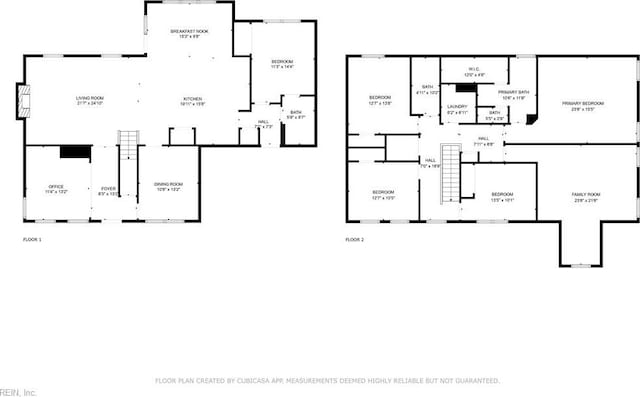 2685 Robert Monette Ln, Virginia Beach, VA 23456 - floor plan / room layout