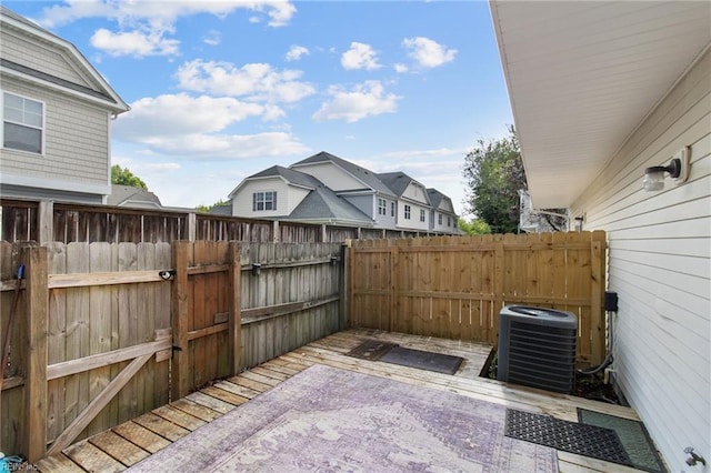 686 Aylesbury Dr, Virginia Beach, VA 23462 - view of patio / terrace with central AC unit and a residential view