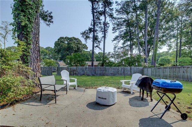 405 Bartell Dr, Chesapeake, VA 23322 - view of patio / terrace