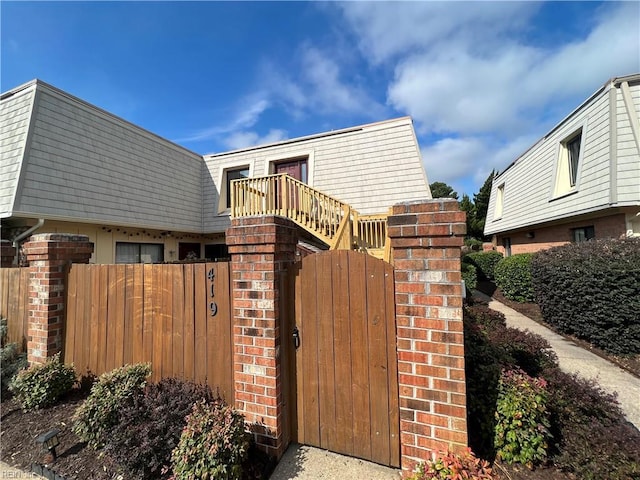 419 Marsh Duck Way, Virginia Beach, VA 23451 - view of gate