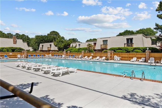 419 Marsh Duck Way, Virginia Beach, VA 23451 - community pool with a patio area