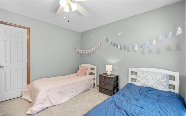 3961 Jousting Arch, Virginia Beach, VA 23456 - carpeted bedroom featuring a ceiling fan