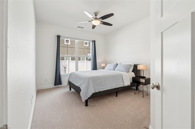 1652 Teton Ct, Chesapeake, VA 23320 - carpeted bedroom featuring baseboards and a ceiling fan