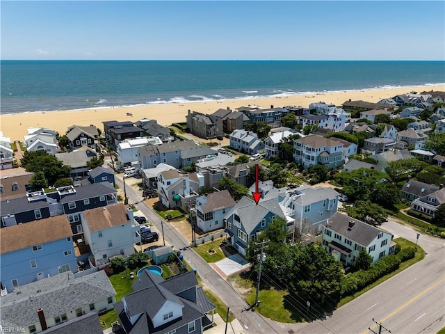 120 55th 1/2 St, Virginia Beach, VA 23451 - aerial view of waterfront with a beach