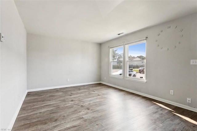 3054 Comte Ct, Virginia Beach, VA 23453 - unfurnished room with wood finished floors and baseboards