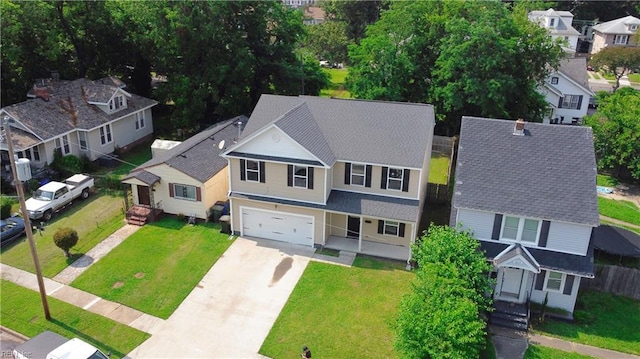 1808 Princeton Ave, Norfolk, VA 23523 - aerial view of residential area