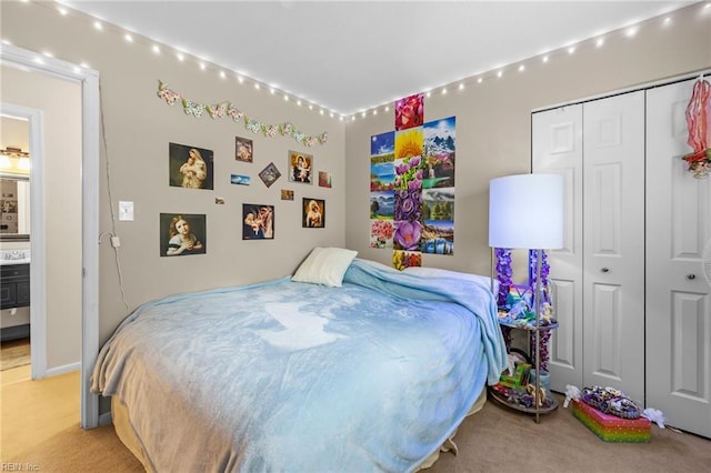 6372 Colby Way, Virginia Beach, VA 23464 - bedroom featuring light carpet and a closet