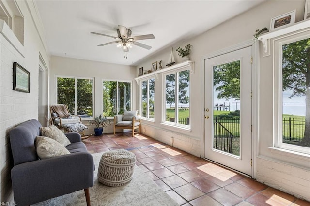 4002 Chesapeake Ave, Hampton, VA 23669 - sunroom featuring healthy amount of natural light and tile patterned floors