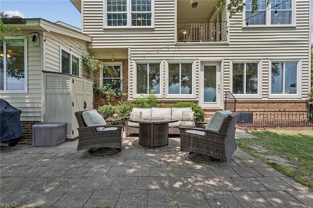 4002 Chesapeake Ave, Hampton, VA 23669 - view of patio / terrace with an outdoor hangout area and grilling area