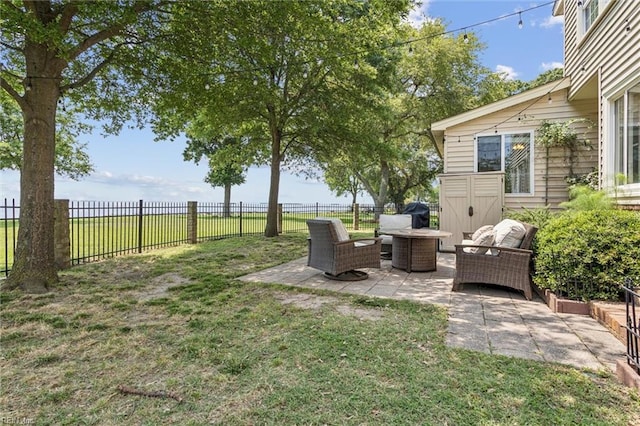 4002 Chesapeake Ave, Hampton, VA 23669 - view of yard with a patio and an outdoor hangout area