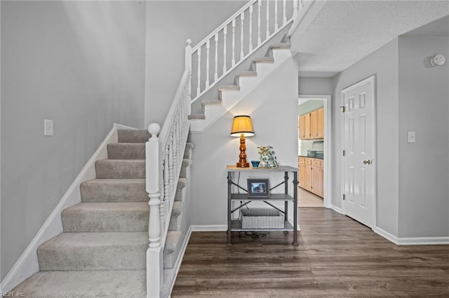 2753 Elson Green Ave, Virginia Beach, VA 23456 - stairs with wood finished floors and baseboards