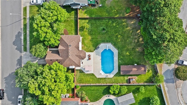 2753 Elson Green Ave, Virginia Beach, VA 23456 - drone / aerial view of a pool
