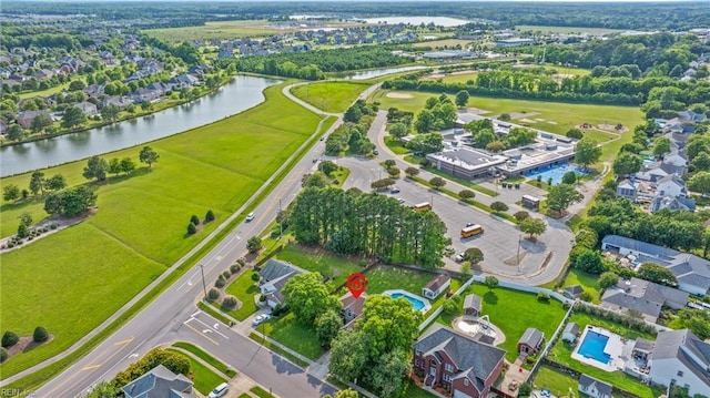 2753 Elson Green Ave, Virginia Beach, VA 23456 - aerial view of property's location with a large body of water and nearby suburban area