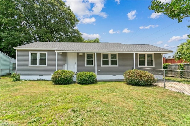 4 Greenwood Dr, Hampton, VA 23666 - single story home featuring crawl space