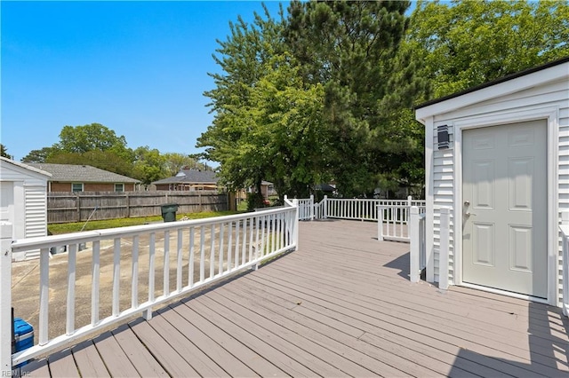 1020 Philpotts Rd, Norfolk, VA 23513 - deck with a fenced backyard
