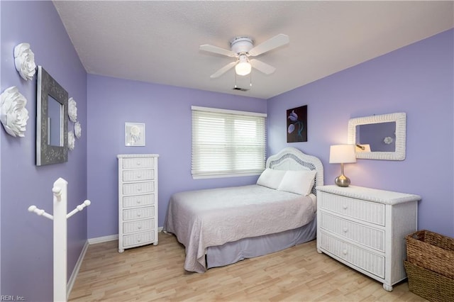 7006 Atlantic Ave, Virginia Beach, VA 23451 - bedroom featuring wood finished floors, baseboards, and ceiling fan
