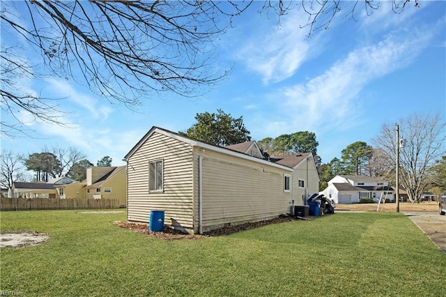 3124 Choctaw Dr, Virginia Beach, VA 23464 - view of side of home featuring central AC unit