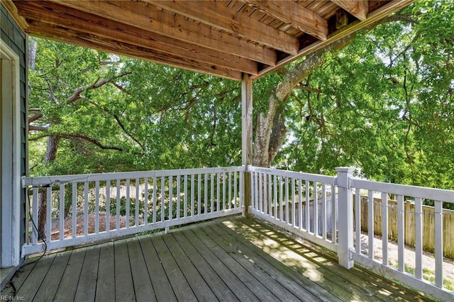 208 56th St Unit B, Virginia Beach, VA 23451 - view of wooden deck