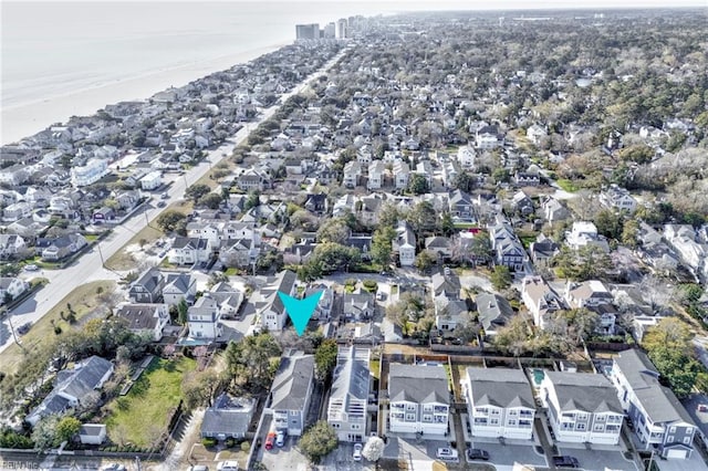 208 56th St Unit B, Virginia Beach, VA 23451 - aerial view of property's location with nearby suburban area