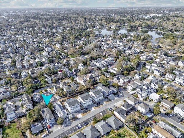 208 56th St Unit B, Virginia Beach, VA 23451 - view of property location with a large body of water and nearby suburban area