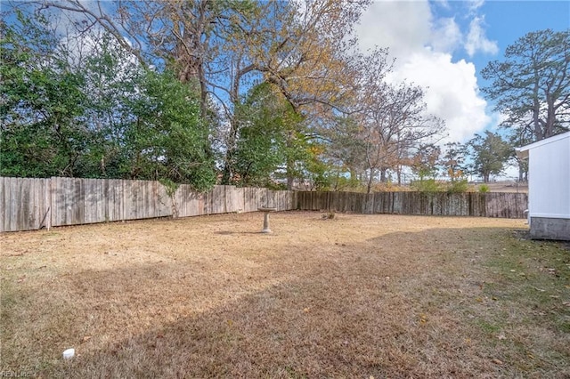 313 Delk St, Franklin, VA 23851 - view of yard