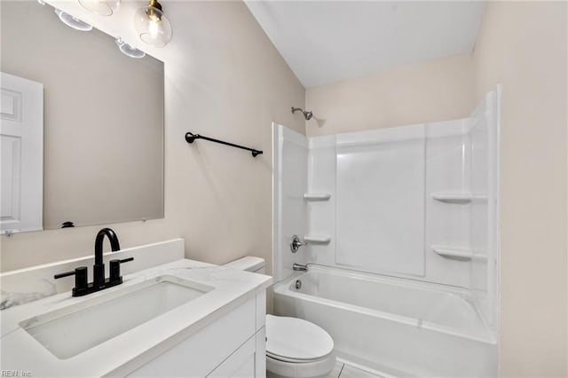 1857 Karen Ln, Virginia Beach, VA 23454 - full bathroom featuring toilet, vanity, and bathing tub / shower combination